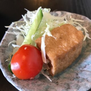 厚揚げのサラダ